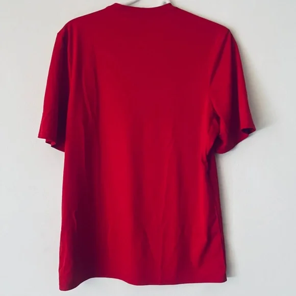 Patagonia Men/Unisex XS Cherry Red Daily Capilene Baselayer T-shirt - Picture 2 of 7